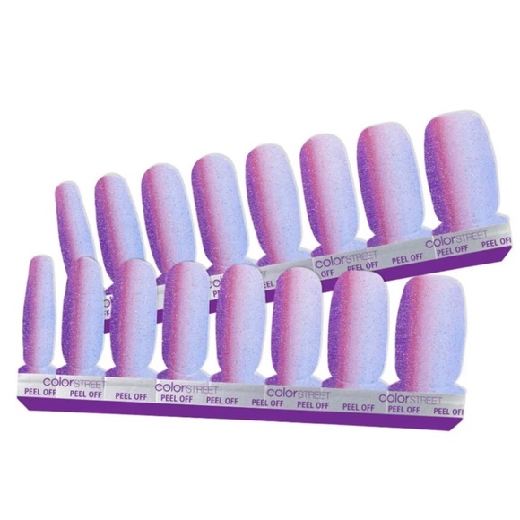 *Retired* Color Street: It Takes Tucson | Purple Blue Duochrome Glitter Sparkle - Picture 15 of 15